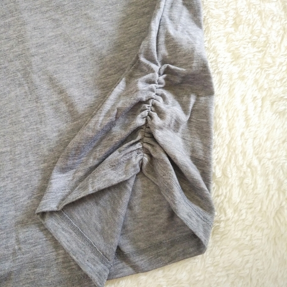 Parallel Skies🌌 Heather Grey Blouse - NWT - Picture 4 of 12